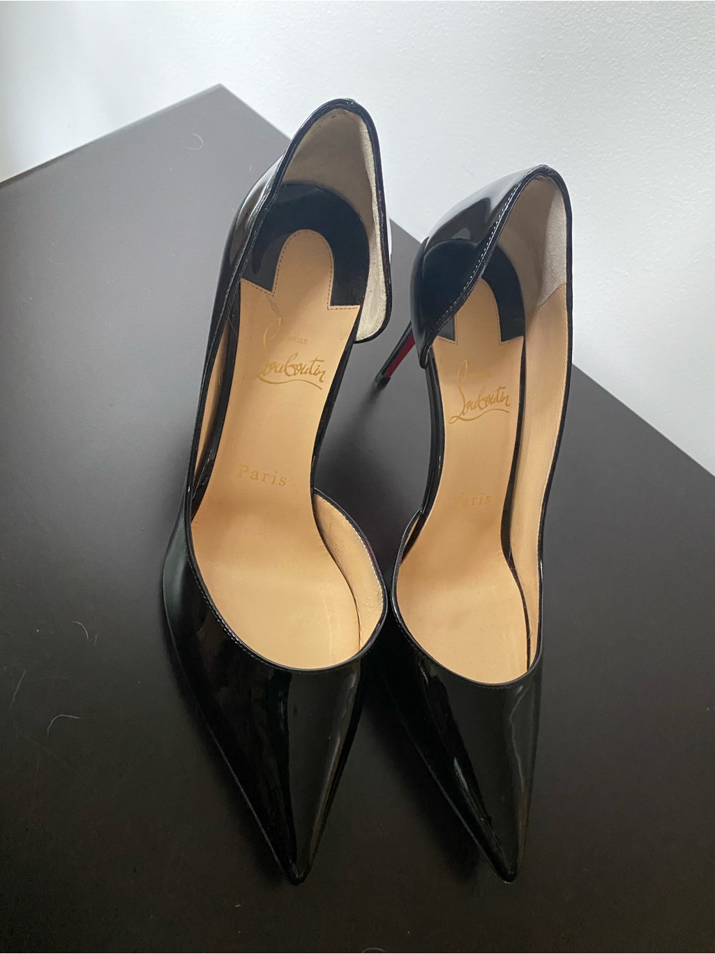 Christian Louboutin Black Patent Iriza